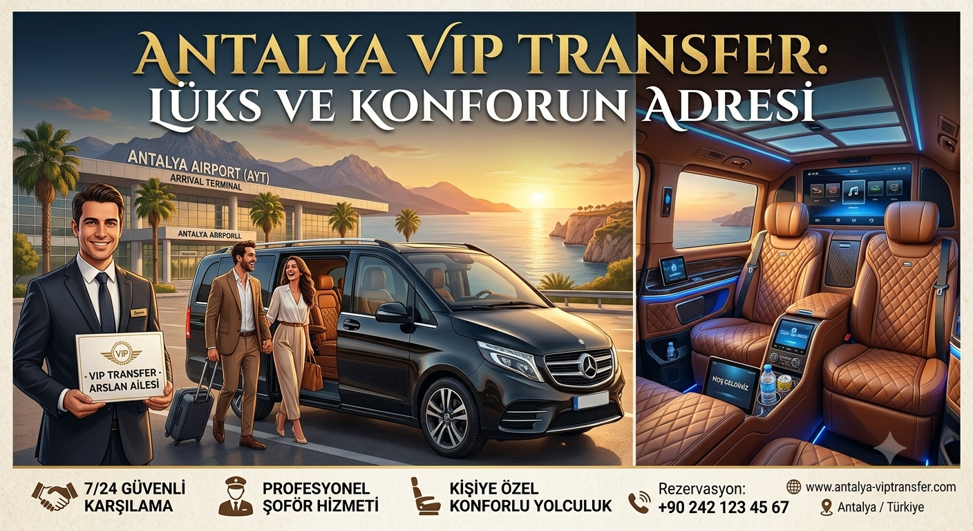 Antalya VIP Transfer Hizmetlerinde Kalitenin Adı