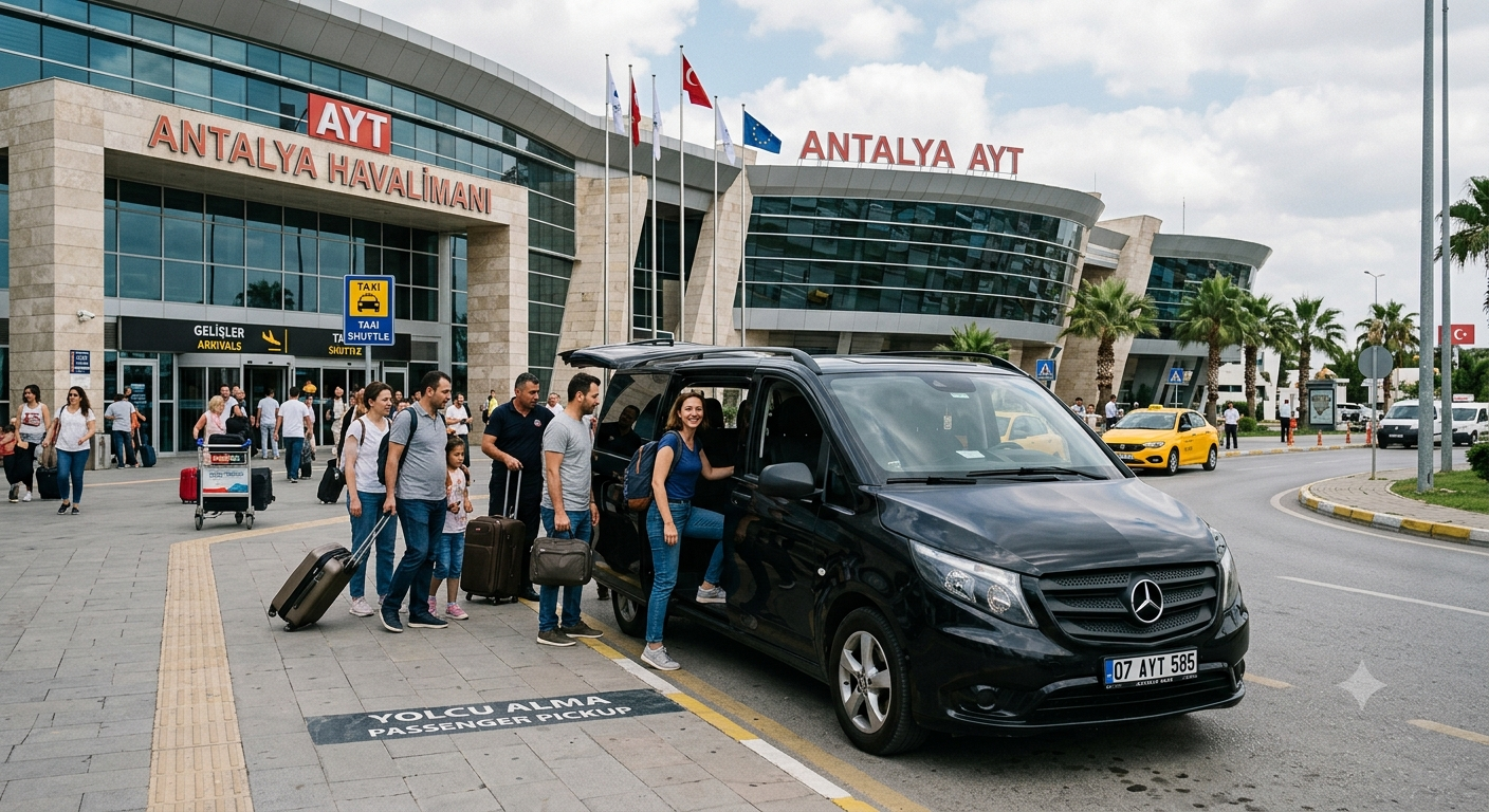 Antalya'yı Ziyaret Eden Turistler İçin En İyi Havalimanı Transfer Hizmeti